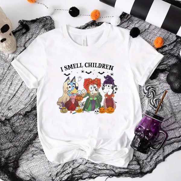 I Smell Children Bluey Sanderson Sisters Sweatshirt