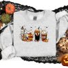 Harry Potter Fall Coffee Lattee Halloween Sweatshirt