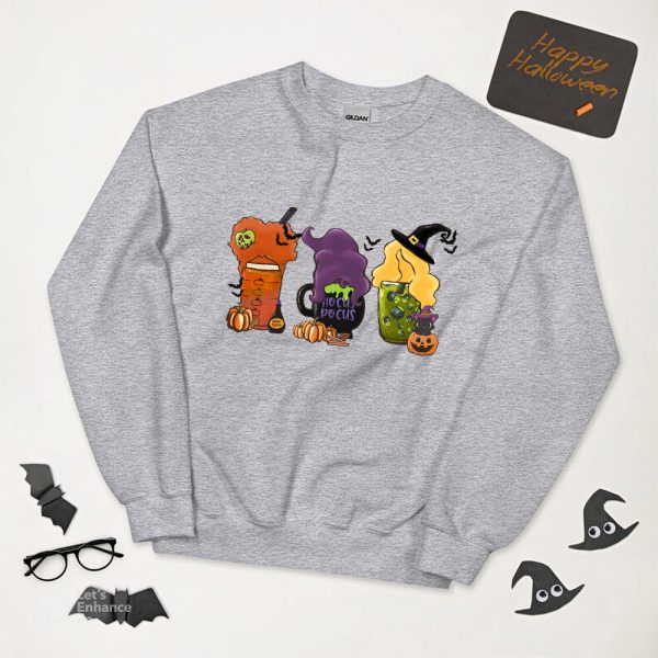 Sanderson Witch Halloween Coffee Sweatshirt