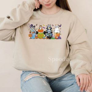 Bluey Halloween Latte Sweatshirt