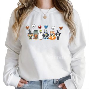 Bluey Friends Halloween Sweatshirt