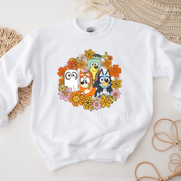 Bluey Flower Sweatshirt