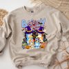 Bluey Autumn Fall Coffee Sweatshirt