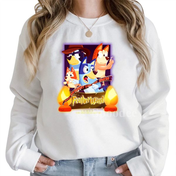 Bluey Featherwand Halloween Sweatshirt