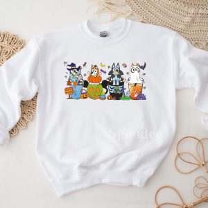 Bluey Halloween Latte Sweatshirt