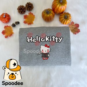 Hello Kitty Halloween Embroidered Sweatshirt