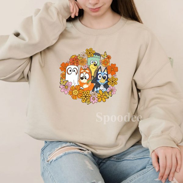 Bluey Flower Sweatshirt