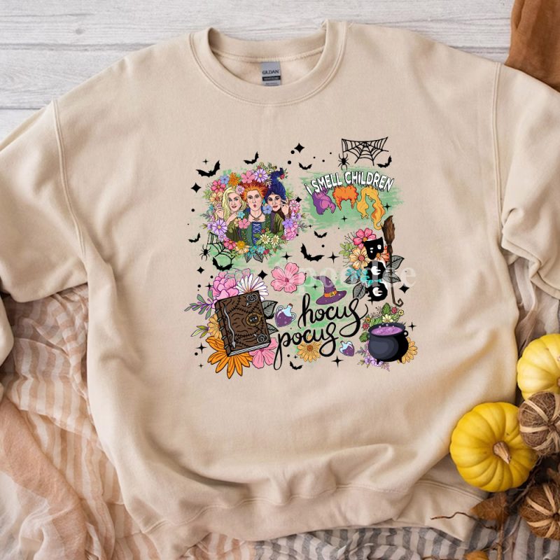 Hocus Pocus I Smell Children Halloween Sweatshirt