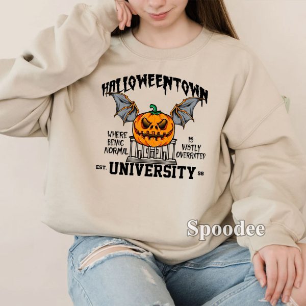 Pumpkin Bat Halloweentown Sweatshirt