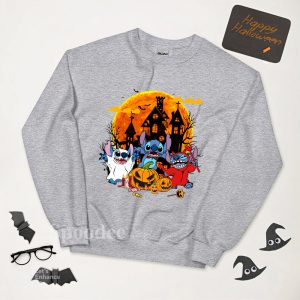 Stitch Pumpkin Halloween Sweatshirt