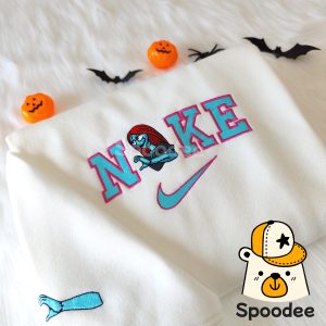 Couple Jack and Sally Embroidered Sweatshirt