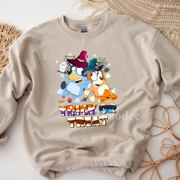 Trick Or Treat Bluey Sweatshirt