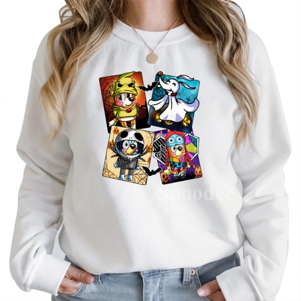 The Nightmare Before Christmas Bluey Sweatshirt