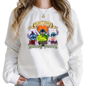 Stitch Its Fust A Bunch Of Hocus Pocus Sweatshirt