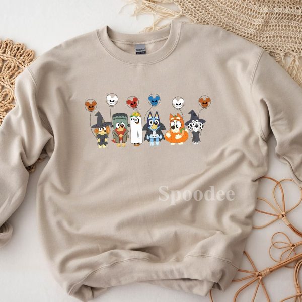 Bluey Friends Halloween Sweatshirt