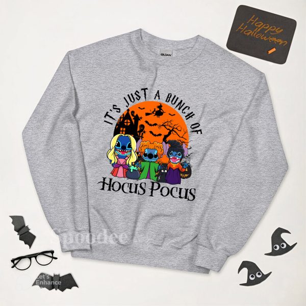 Stitch Its Fust A Bunch Of Hocus Pocus Shirt