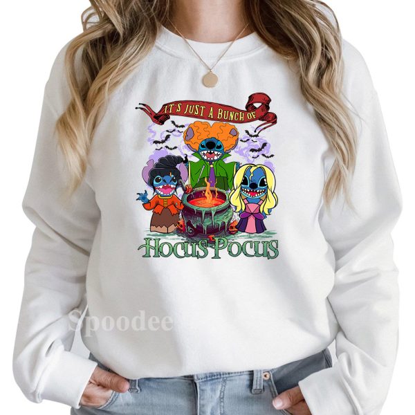 Halloween Stitch Hocus Pocus Sweatshirts