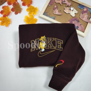 Simba x Nala Matching Couple Embroidered Sweatshirt