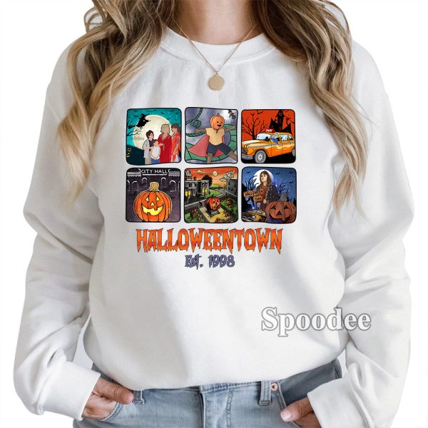 Halloweentown Est 1998 Sand Sweatshirt