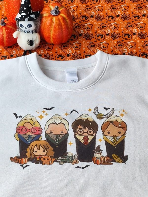 4 Houses Harry Potter Halloween Coffee Cup Sweatshirt