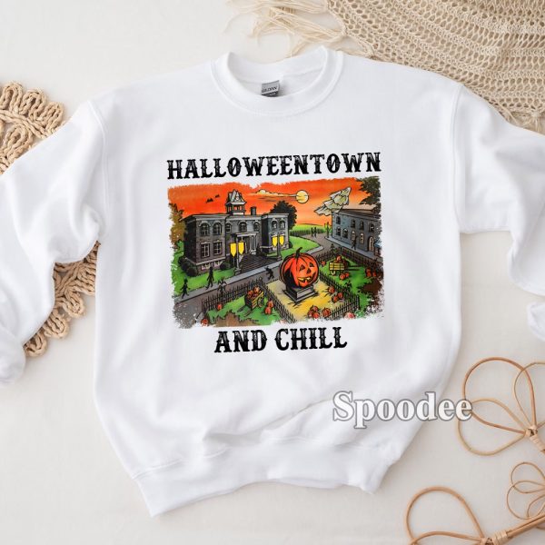 Halloweentown And Chill Sweatshirt