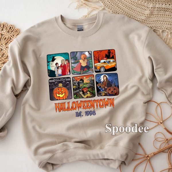 Halloweentown Est 1998 Sand Sweatshirt