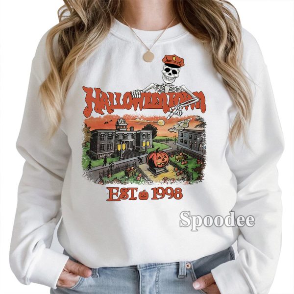 Halloweentown Skeleton Est 1998 Sweatshirt