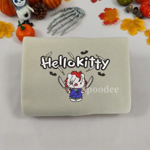 Hello Kitty Chucky Embroidered Shirt