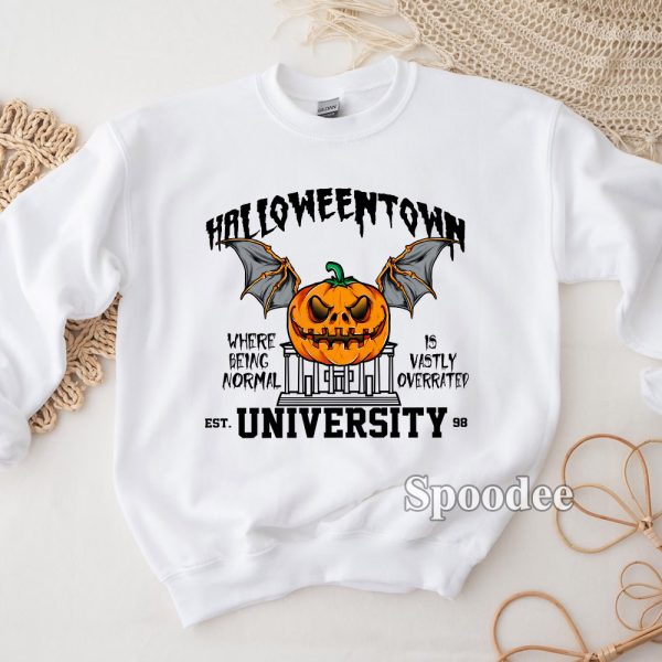 Pumpkin Bat Halloweentown Sweatshirt