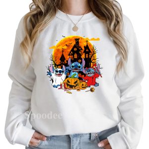 Stitch Pumpkin Halloween Sweatshirt