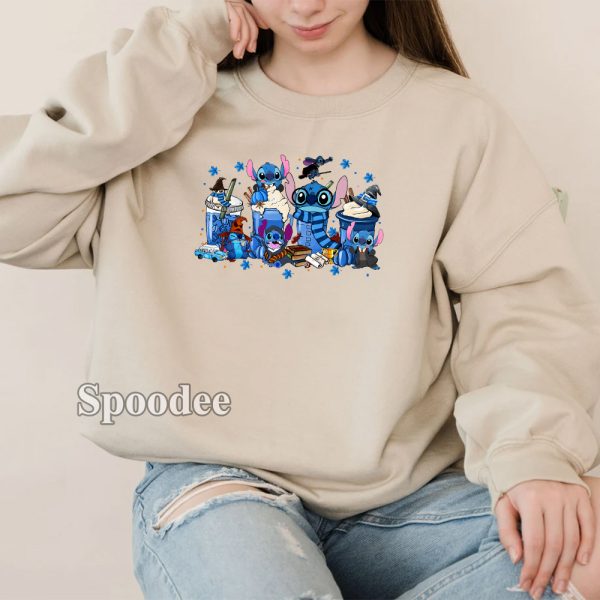 Stitch Harry Potter Coffee Latte Sweatshirt