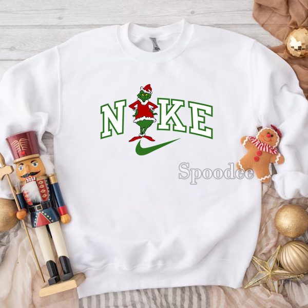 Nike Grinch Sweatshirt For Christmas