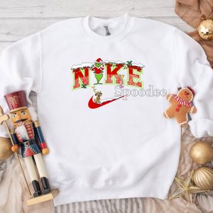 Nike Grinch Merry Christmas Sweashirt