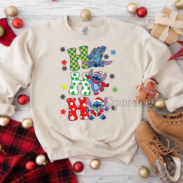 Stitch Ho Christmas Sweatshirt