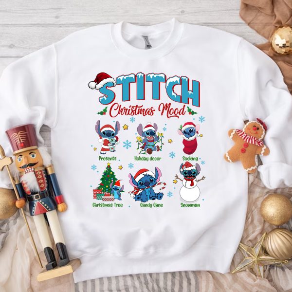 Stitch Christmas Mood Sweatshirt