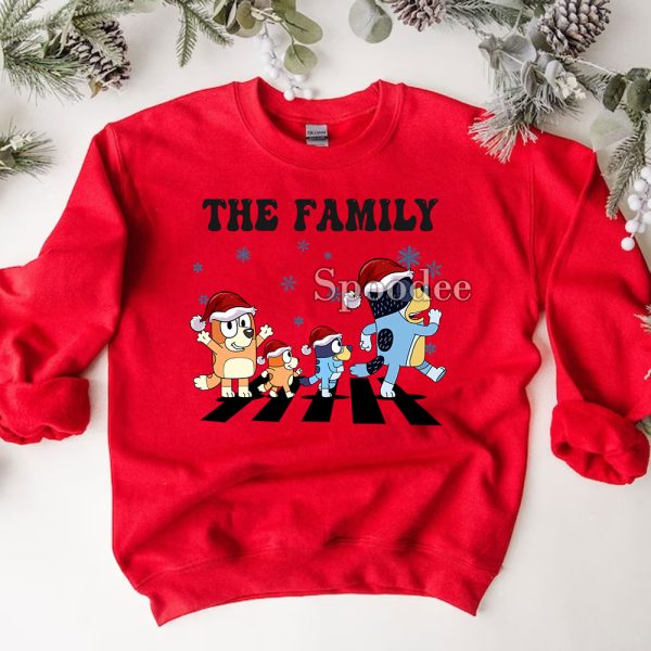 The Family Abbey Road Christmas Sweashirt