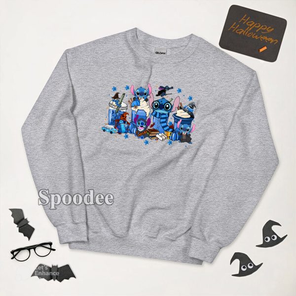 Stitch Harry Potter Coffee Latte Sweatshirt