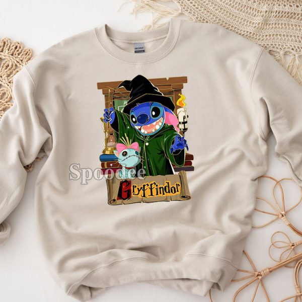 Stitch Wizard Gryffindor Shirt