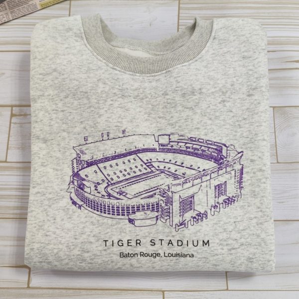 Tiger Stadium LSU Tigers Football Sweatshirt