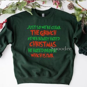 The Grinch Christmas Sweatshirt