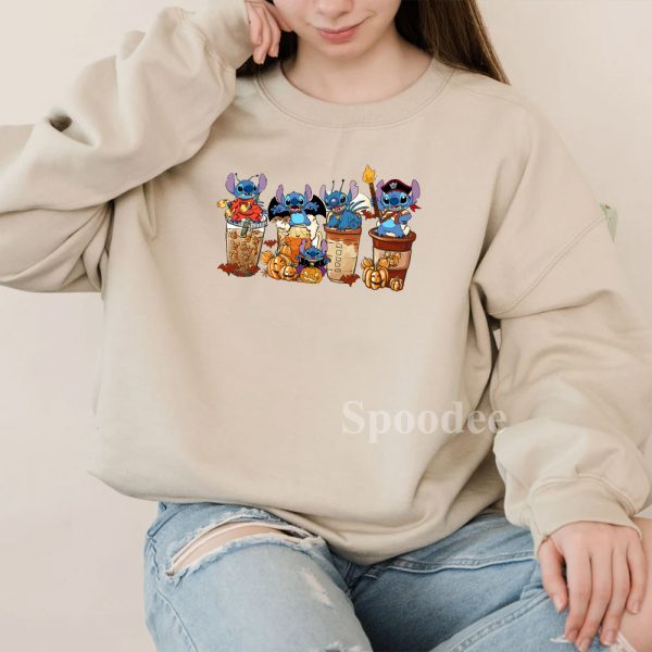 Cute Stitch Halloween Sweatshirt