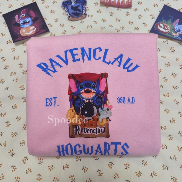 Stitch Wizard Hogwarts House Sweatshirt