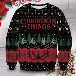 2021 Christmas Things Unisex Ugly Sweater