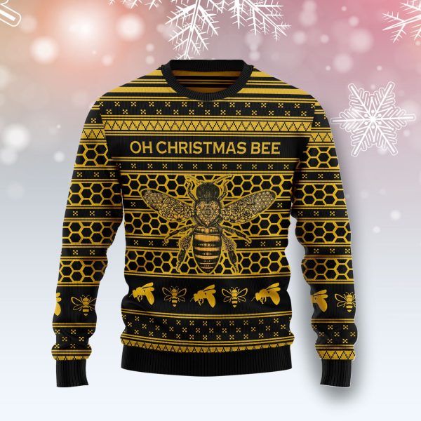 2021 Oh Christmas Bee Ugly Sweater