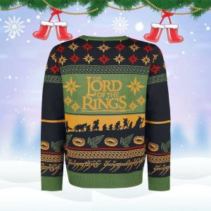 2021 The Lord Of The Rings Christmas Ugly Sweater