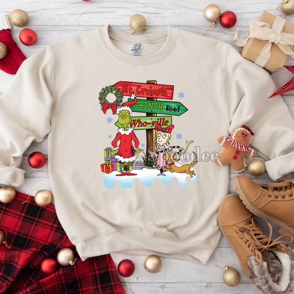 Mt Crumpit Grinch Road Who-ville Sweatshirt