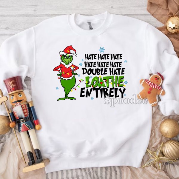 Grinch Hate Xmas Shirt