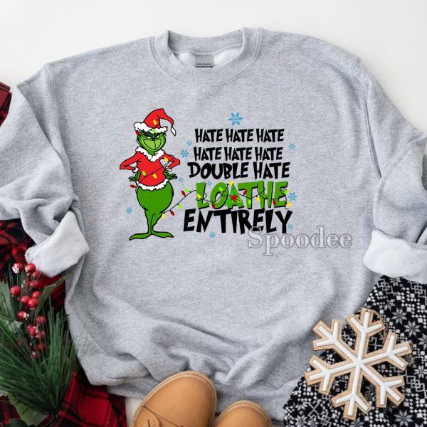 Grinch Hate Xmas Shirt