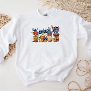 Cute Stitch Halloween Sweatshirt