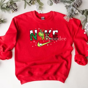 Nike Christmas Leopard Sweashirt